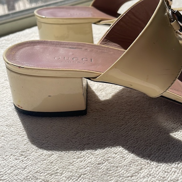 COPY - Gucci sandals off whites size 39 low heels - Picture 2 of 5